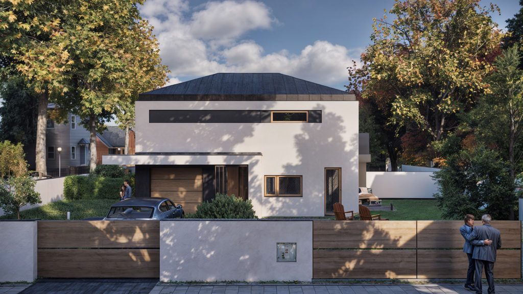 Nova Bażantowa – detal architektoniczny