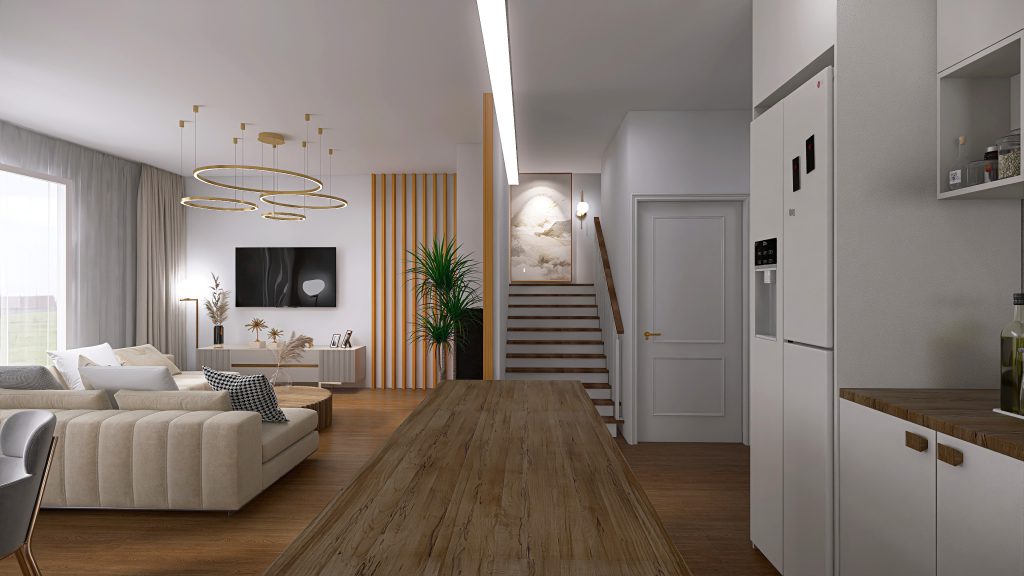 Brzozowa Ostoja – wnętrze – salon
